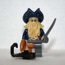 Davy Jones Pirates of the Caribbean Custom minifigure movie building toy figure
