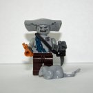 Maccus Pirates of the Caribbean Custom minifigure movie building toy figure