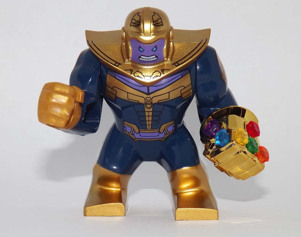 Big Thanos Marvel comic Avengers! Custom minifigure movie building toy figure