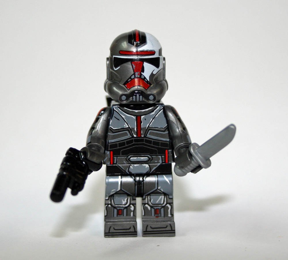 Hunter Clone Bad Batch Star Wars Custom minifigure cartoon building toy figure