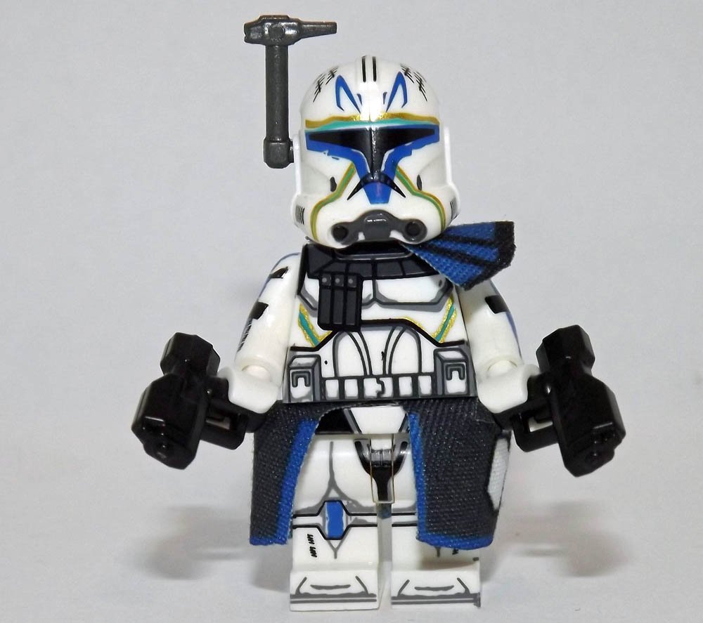 Captain Rex Clone commander Star Wars Custom minifigure movie building ...