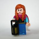 Anna Frozen Disney Custom minifigure movie building Pixar Cartoon toy figure