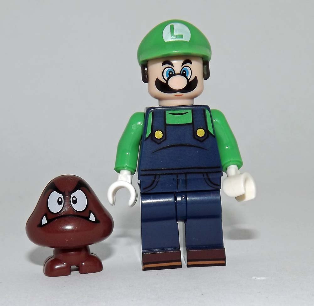Luigi Mario Nintendo Game Custom minifigure movie building toy figure