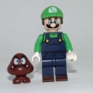 Luigi Mario Nintendo Game Custom minifigure movie building toy figure