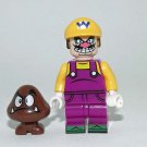 Wario Mario Nintendo Game Custom minifigure movie building toy figure