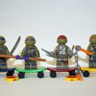TMNT minifigure set movie Teenage Mutant Ninja Turtles toy figure