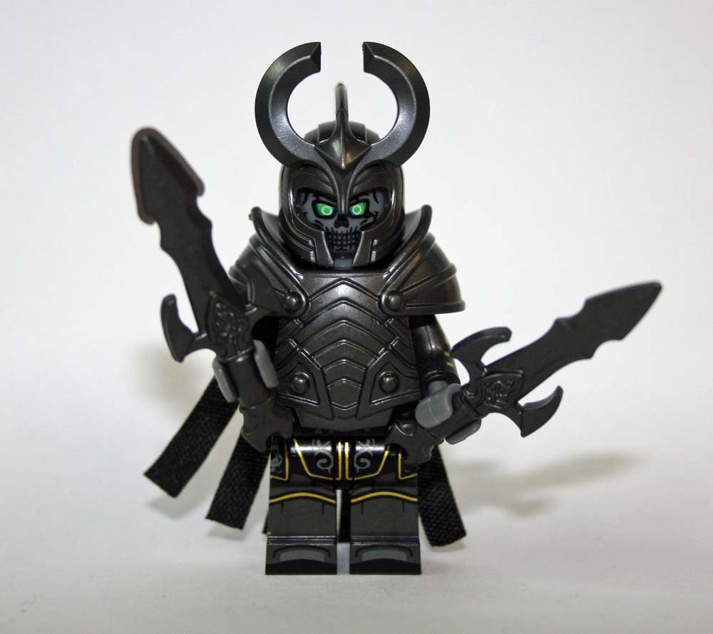 Skeleton warrior LOTR Hobbit Knight soldier Custom minifigure movie ...