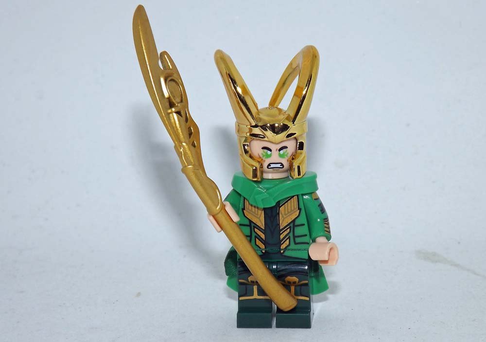 Loki Thor Marvel Custom minifigure movie building toy figure!