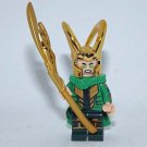 Loki Thor Marvel Custom minifigure movie building toy figure!
