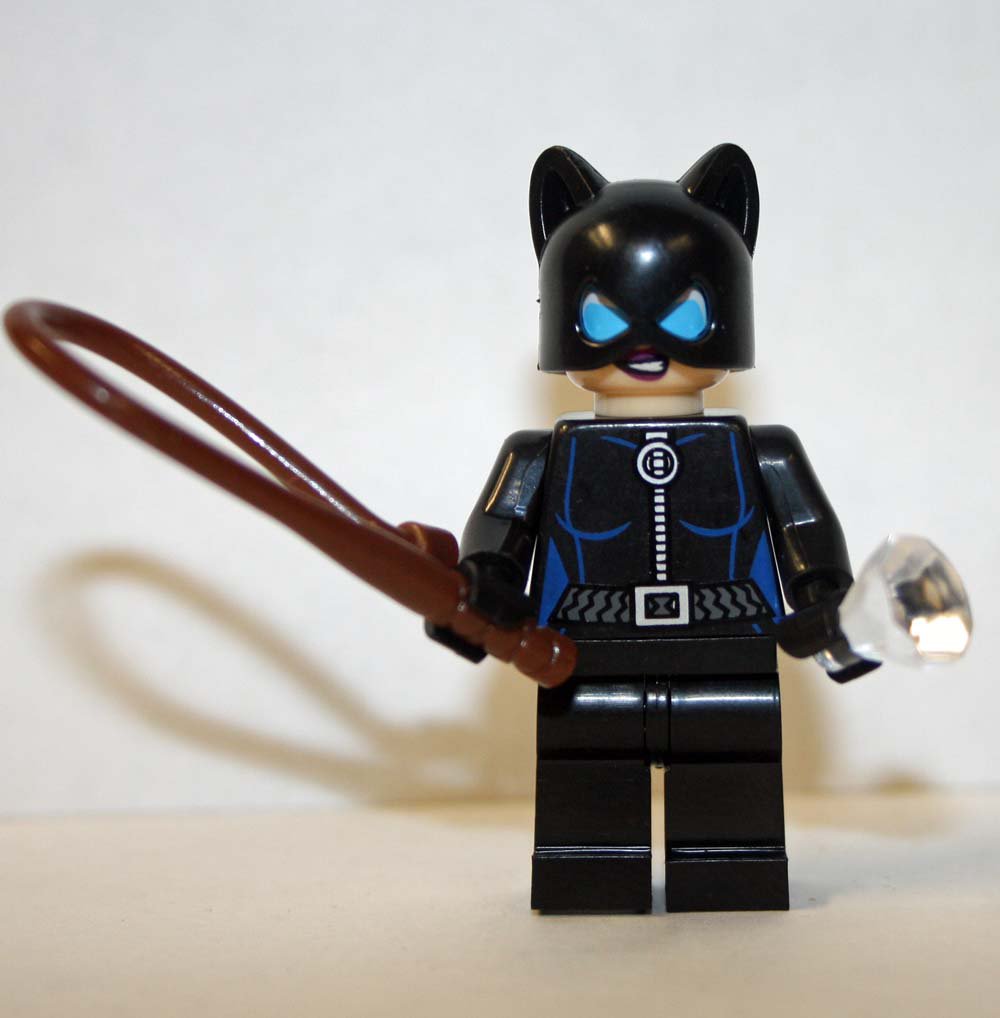 Catwoman Batman DC Custom minifigure cartoon movie building toy figure!!!!