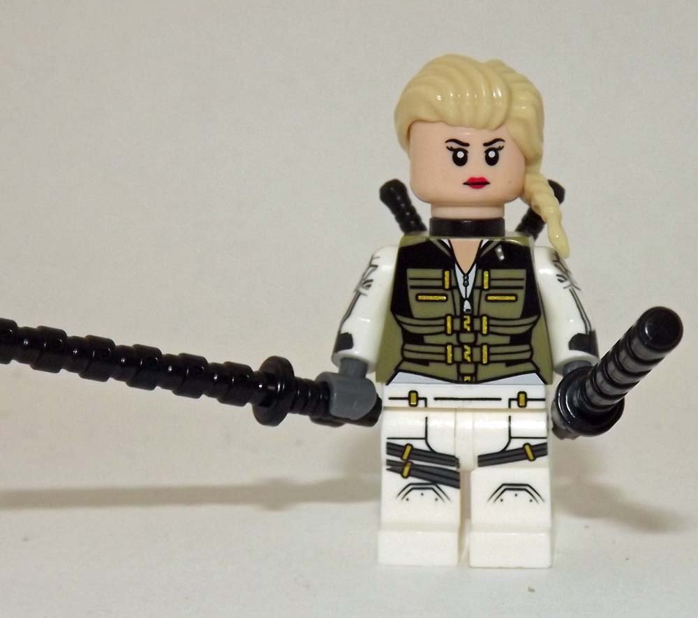 Yelena Black Widow Marvel Custom minifigure movie building toy figure!