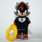 Shadow from Sonic the hedgehog Game Custom minifigure movie building toy figure