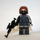 Winter Soldier movie Marvel Custom minifigure Comic version building toy figure!!