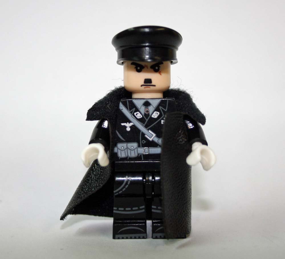 German Army Officer SS WW2 minifigure movie building toy figure