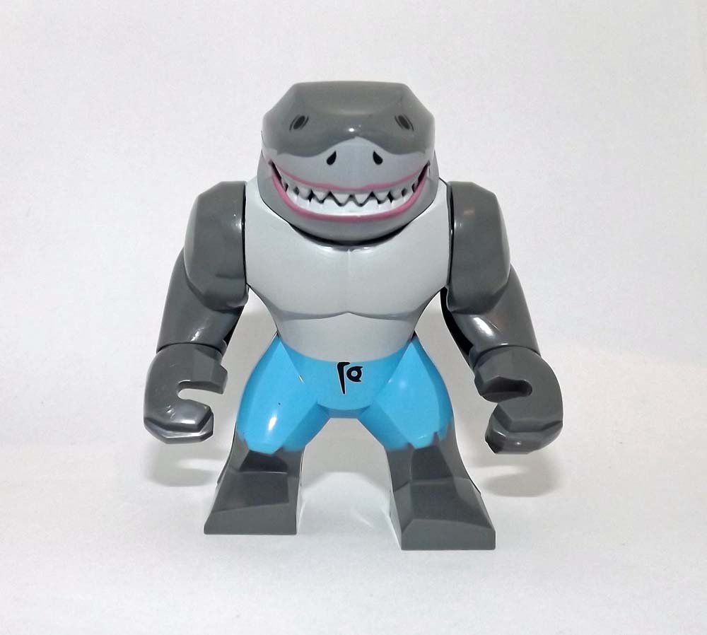 King Shark Big Suicide Squad DC TV Custom minifigure Batman movie building toy figure