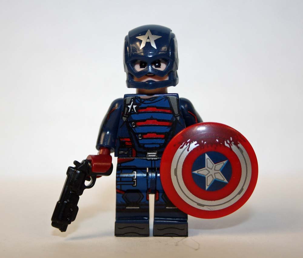 Walker Captain America Marvel Custom minifigure movie building toy figure!