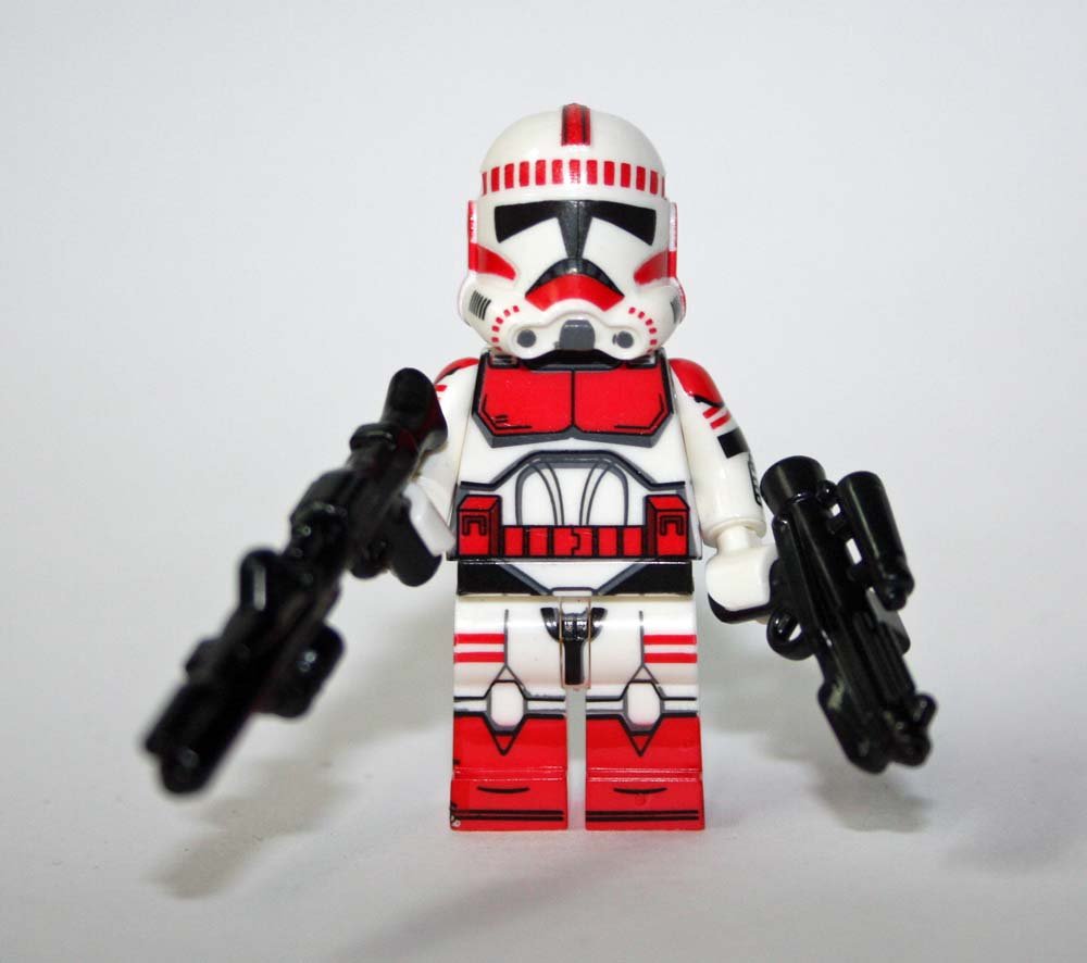 Corusant Guard Stormtrooper Star Wars  Custom minifigure movie building! toy figure