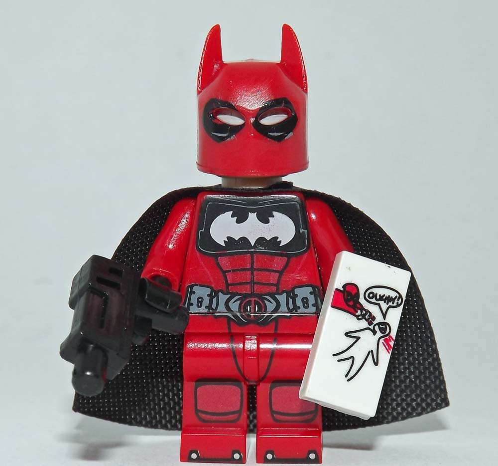 Batpool Batman DC Custom minifigure cartoon movie building toy figure!!!!