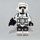 Biker Scout Stormtrooper Star Wars  Custom minifigure movie building! toy figure!