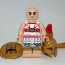 Greek Hoplite 300 soldier Custom minifigure Comic movie building gold army toy figure