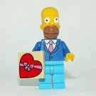 Homer Simpson Cartoon Custom minifigure movie building! toy figure