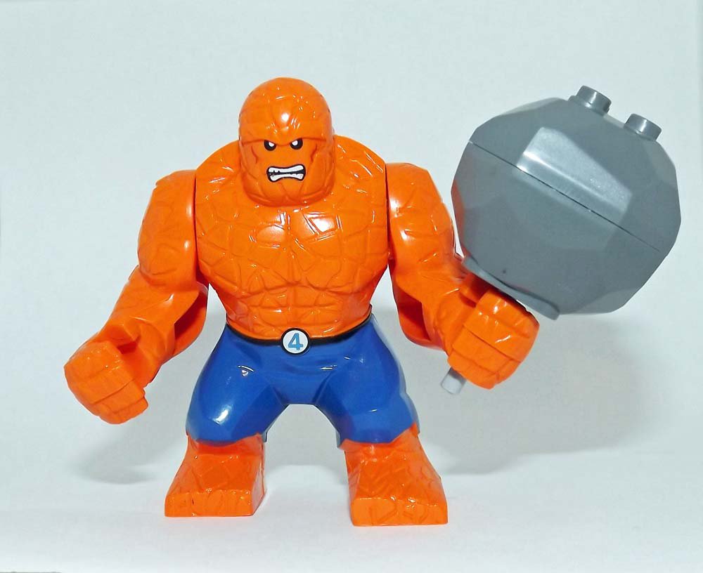 Figurine Toy Biz – Les 4 Fantastiques – Ben Grimm Astronaute Avec Combinaison Abîmée – 2005