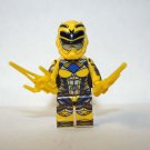 Yellow Power Rangers Movie minifigure movie building toy figure!