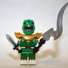 Green Power Rangers Movie minifigure movie building toy figure!