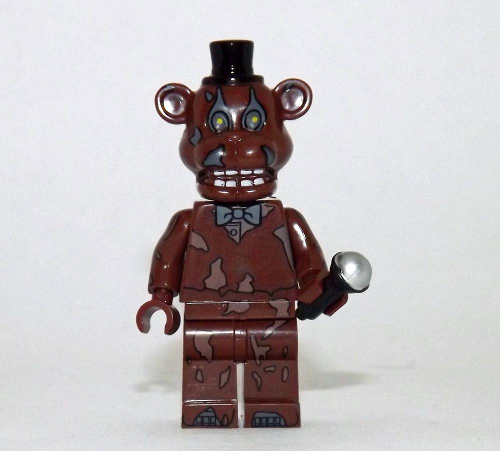 Freddy Five Nights at Freddy's Custom minifigure video game building toy figure