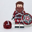 Red Guardian Captain America Marvel Custom minifigure movie building toy figure!