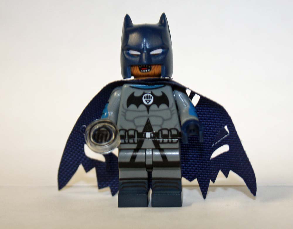 Batman Black Lantern DC Custom minifigure cartoon movie building toy figure