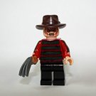 Freddy Krueger Custom minifigure horror movie building toy figure