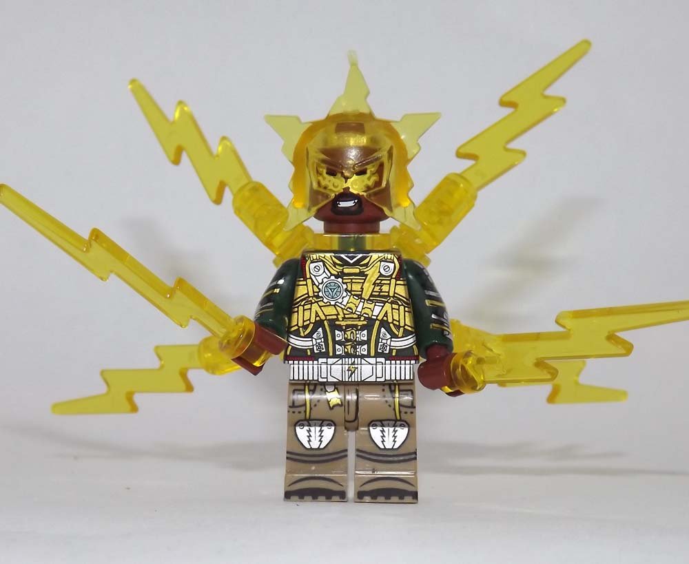 Electro Spider-man No Way Home movie Marvel Comic minifigure building toy figure