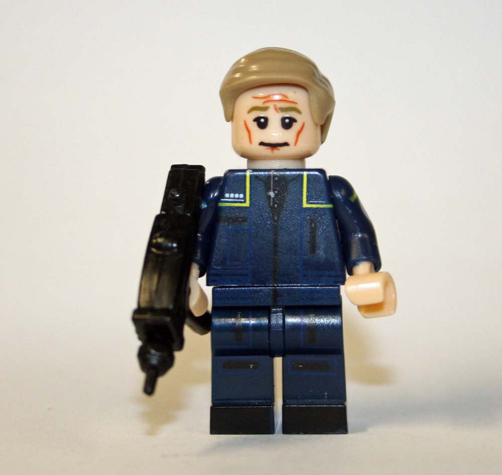 Captain Kirk Star Trek  Custom minifigure movie building toy figure