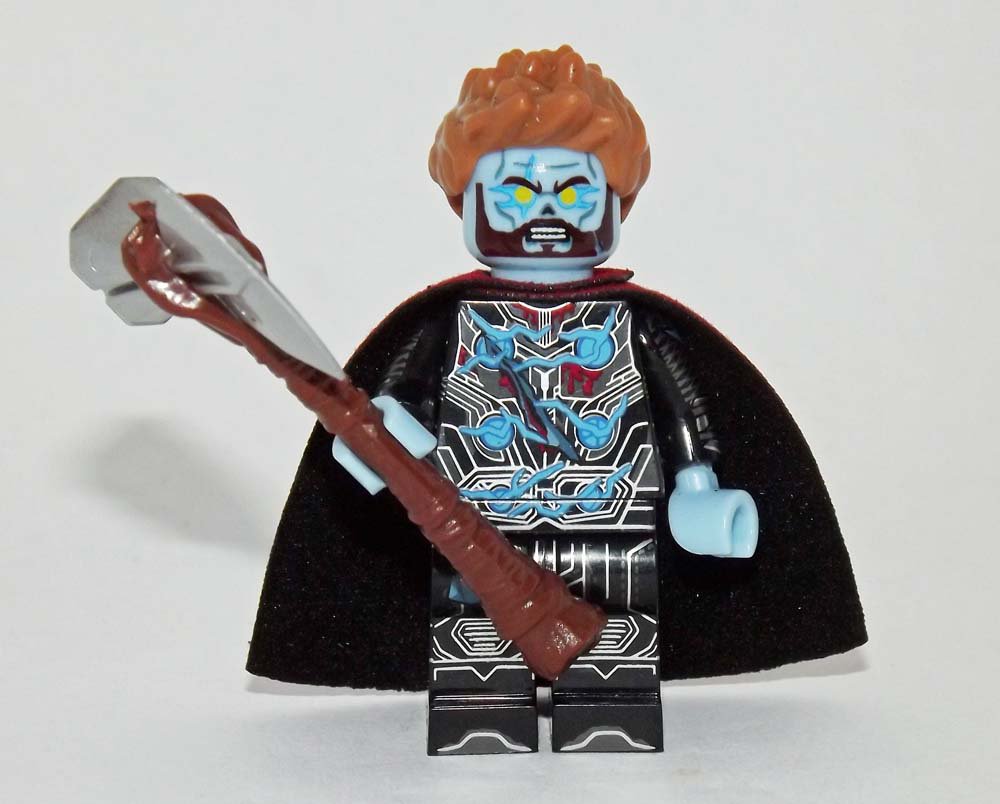 Zombie Thor Marvel Custom minifigure movie version building toy figure