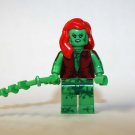 Poison Ivy Batman red shirt Movie DC Custom minifigure cartoon! building toy figure!!!