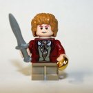 Bilbo Baggins LOTR Custom minifigure movie Lord Rings building toy figure