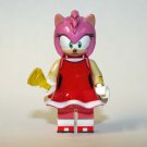 Amy Rose Sonic the hedgehog Game Custom minifigure movie building toy figure
