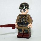 82nd Airborne Paratrooper US Soldier WW2 custom minifigure movie building  Army toy figure!