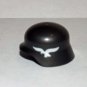 German Helmet Luftwaffe WW2 for minifigure (Style 7) custom building Army toy figure!