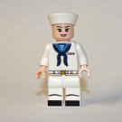 Navy Sailor Female C minifigure movie building  Army toy figure