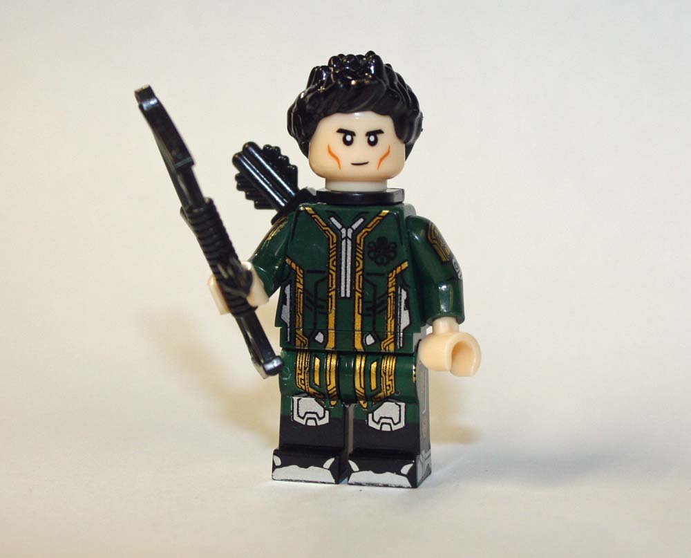 Hawyeye Hydra DC  Custom minifigure movie building toy figure