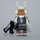 Samurai white Custom minifigure movie army soldier building toy figure tv show toy