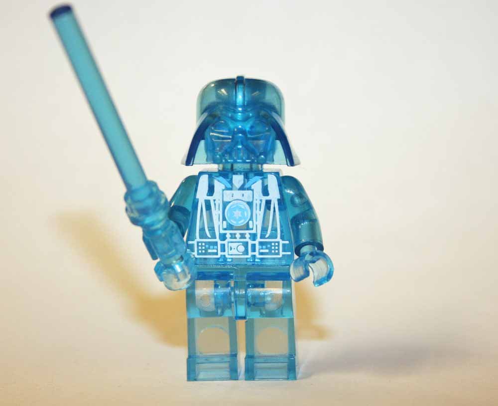 Darth Vader Clear ghost Star Wars  Custom minifigure movie building! toy figure