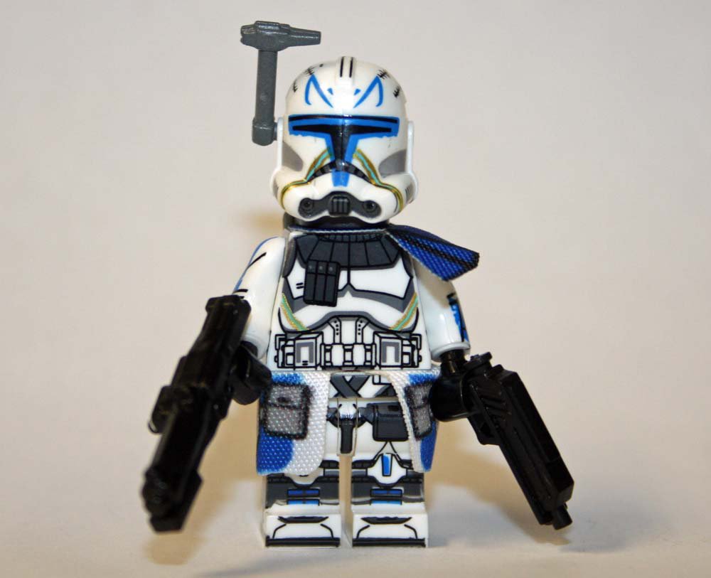 Captain Rex Clone commander Star Wars Custom minifigure movie building ...