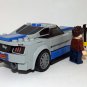 Ford Mustang GT Car with Minifigure set movie building toy figure