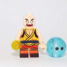 Krillin short Dragon ball Z Super Custom minifigure movie building toy figure