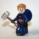 Captain America Deluxe Avengers Marvel  minifigure movie  building toy figure