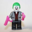 Joker with pink guns DC Custom minifigure movie building Batman toy figure