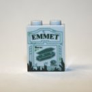 Tombstone grave RIP Emmet for minifigure movie building toy figure